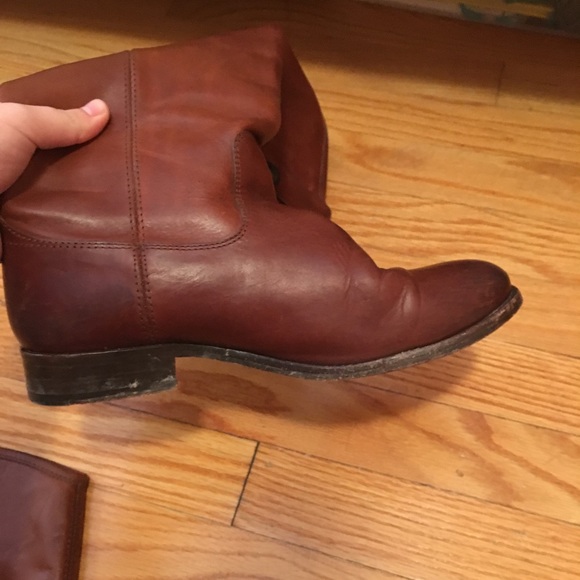 Melissa button Frye boots (cognac) - Picture 8 of 8