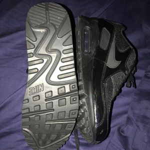 Nike air max all black