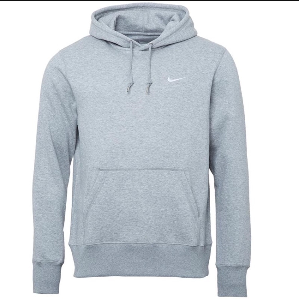 Gray Nike hoodie