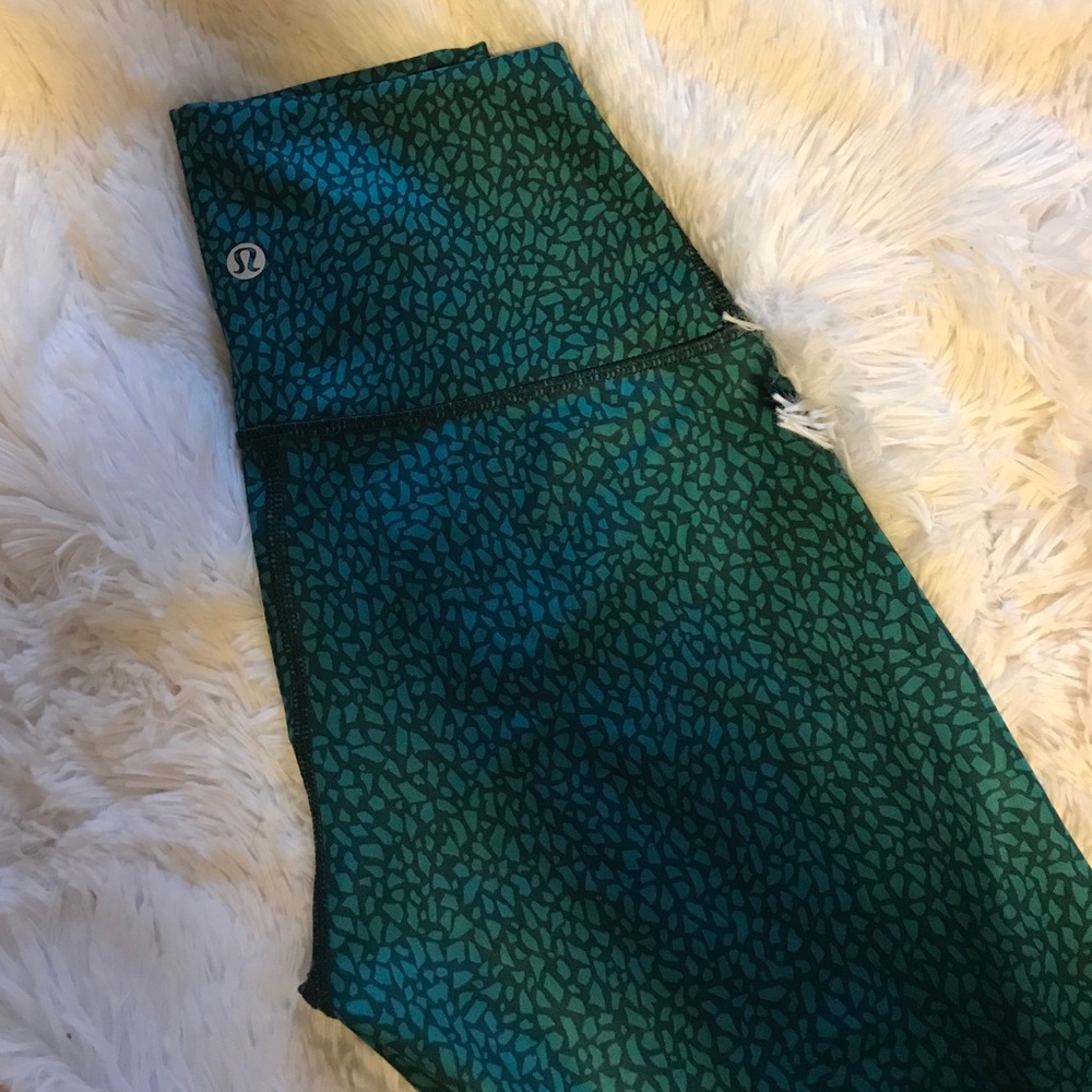 Lululemon green leggings