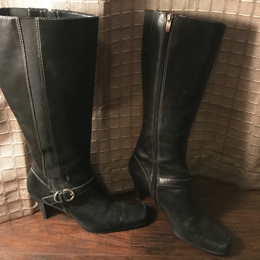 Anne Klein Black Boots
