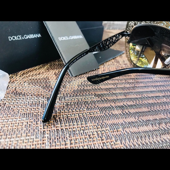 Dolce and Gabbana Sunglasses Black New Authentic
