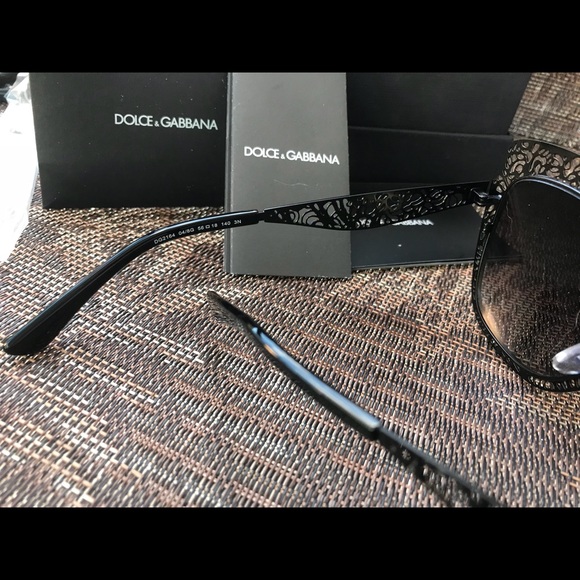 Dolce and Gabbana Sunglasses Black New Authentic