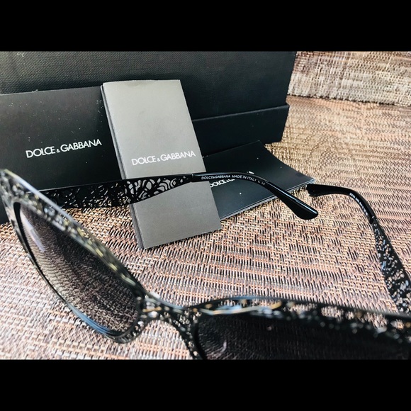 Dolce and Gabbana Sunglasses Black New Authentic