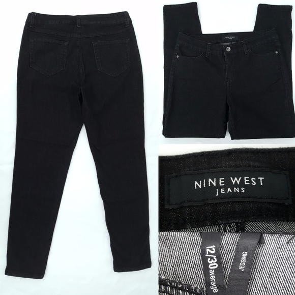 nine west black jeans