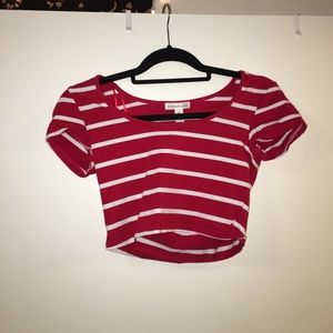Stripe Crop Top