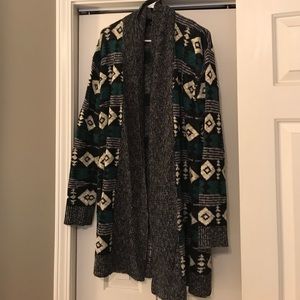 Aztec Print Sweater