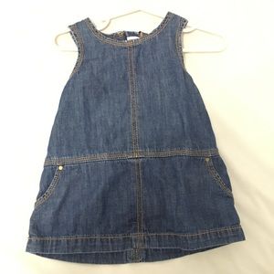 Baby Girl Gap denim dress