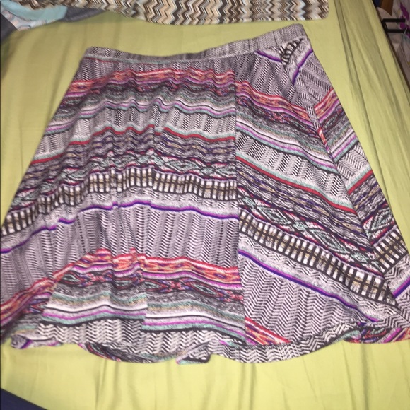 Multi Color Skater Skirt - Picture 3 of 3