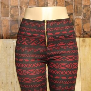 Zipper Leggings
