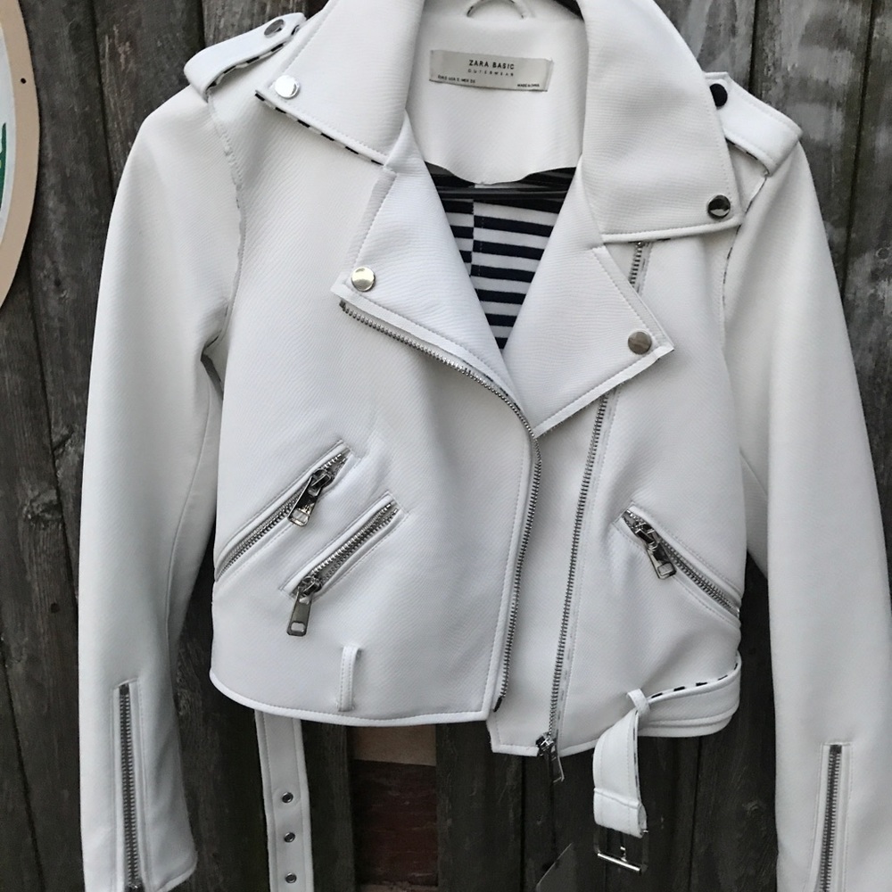 Zara Faux Learher Jacket