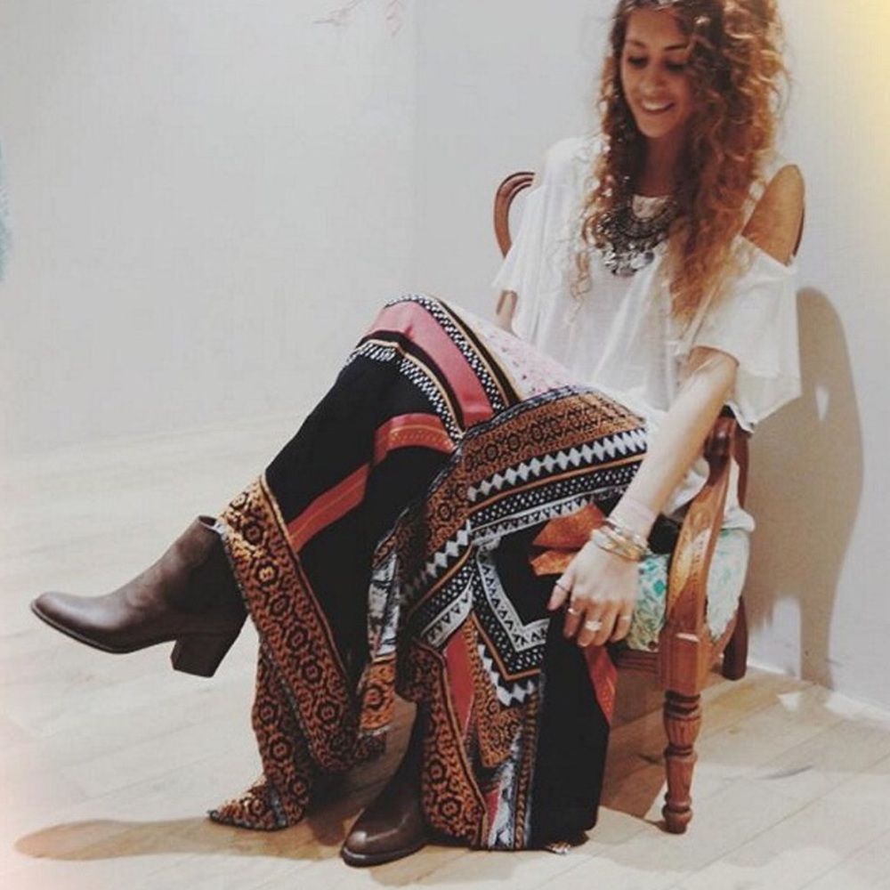 Free people traveler skirt