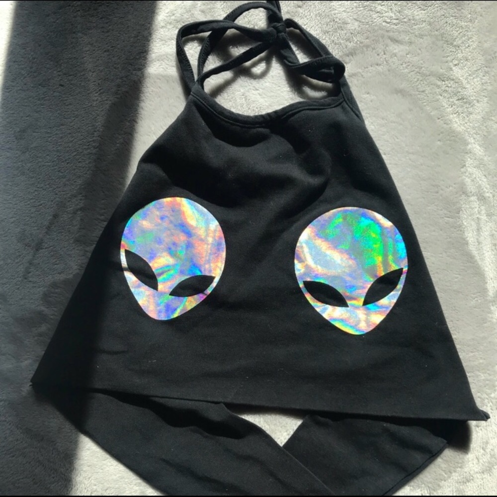Alien Crop Top