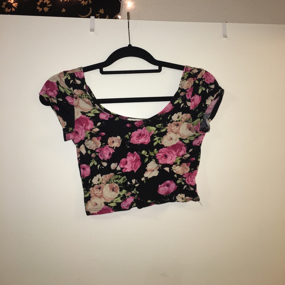 Floral Crop Top
