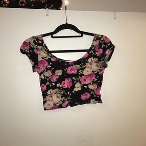 Floral Crop Top