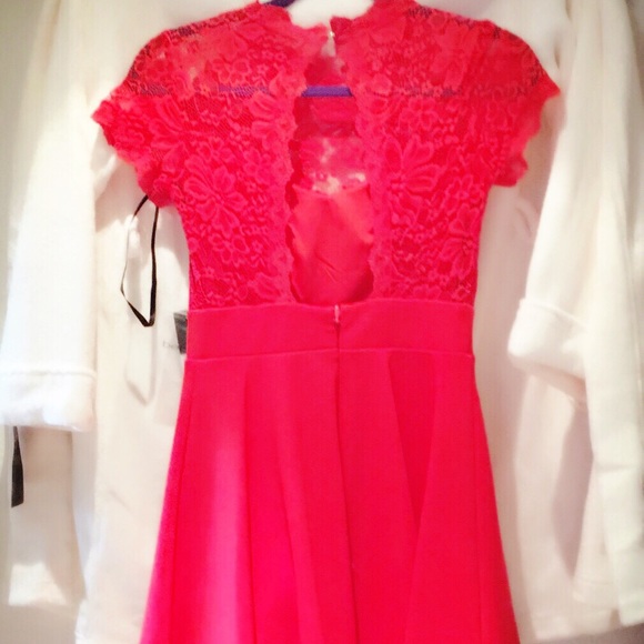 bebe Dresses & Skirts - bebe lace detail dress. Worn once. Size 2.