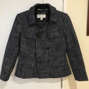 Banana Republic Faux Tweed Blazer