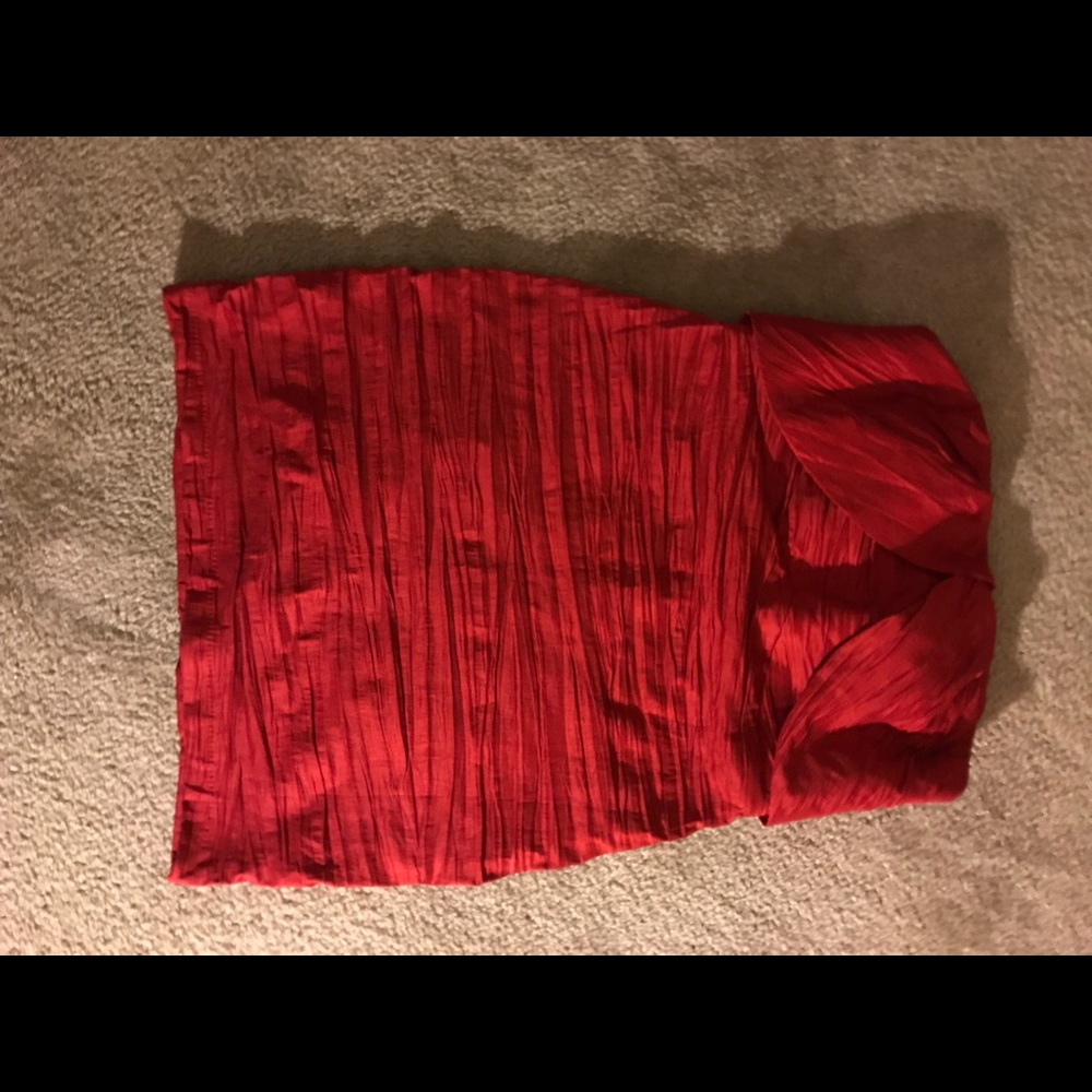 Red dress