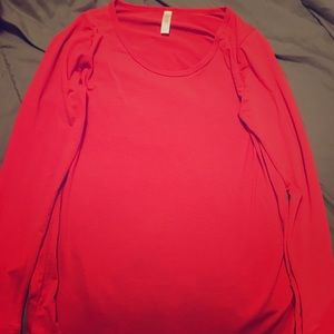 Lularoe Lynnae size Large Red