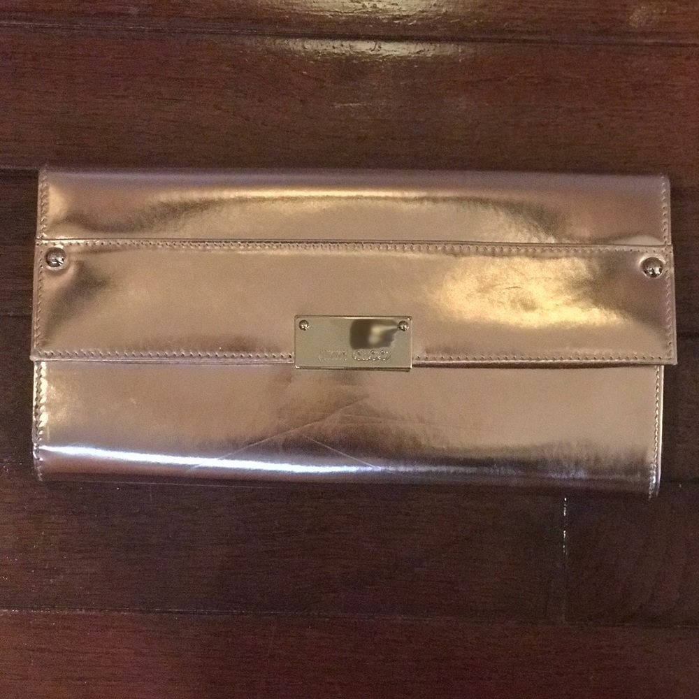 Authentic Jimmy Choo clutch