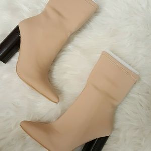 Nude Booties
