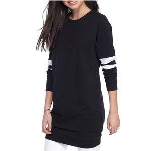 Oversized black sweater