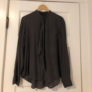 Classic Zara tie shirt. Great for the holidays!