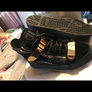 Black and gold giuseppe zanotti