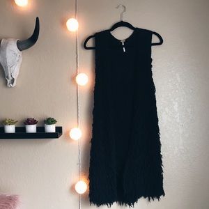 FREE PEOPLE ROLLING STONE SHAGGY VEST