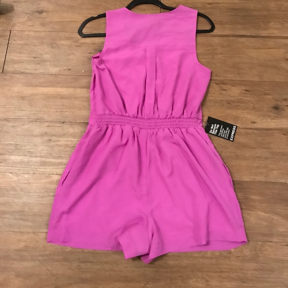 NWT Express Lavender Romper - Picture 5 of 9
