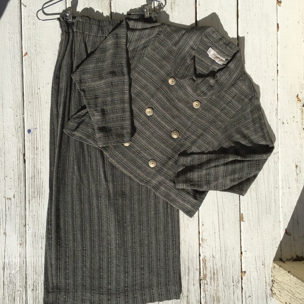 AMY RIGG skirt/jacket/viscose woolVERY NICE/1