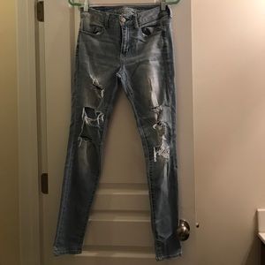 American eagle women’s size 4 hi-rise jegging