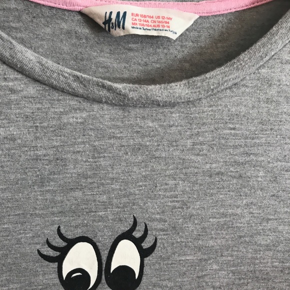 BUNDLE & SAVE! 
GIRLS GRAY T SHIRT - Picture 4 of 5