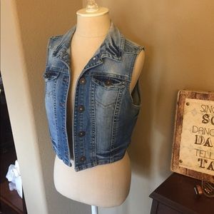 Denim vest