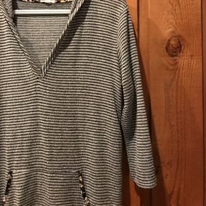 Striped Tunic Sweater