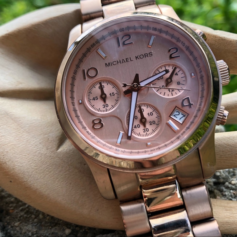 Rose Gold Michael Kors Watch