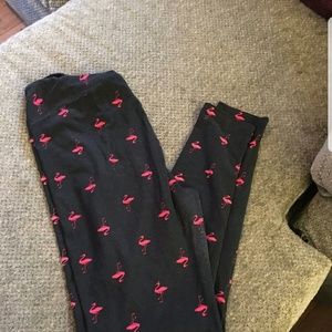 Lularoe tall and curvy black faded a bit unicorn
