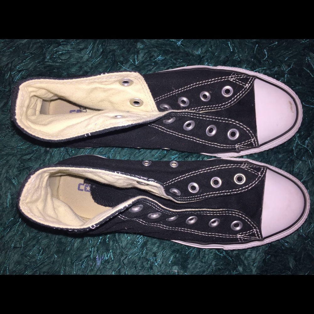 Black High Top Converse