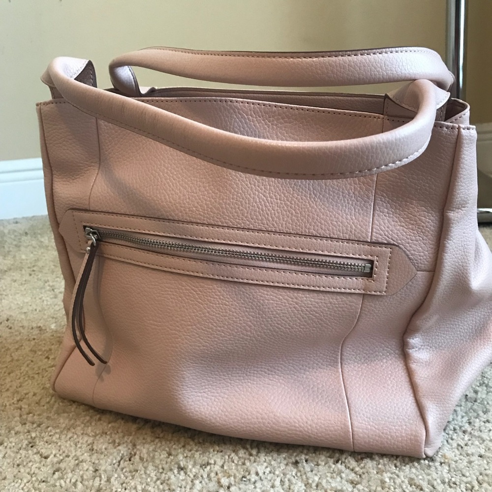 Clark’s leather satchel