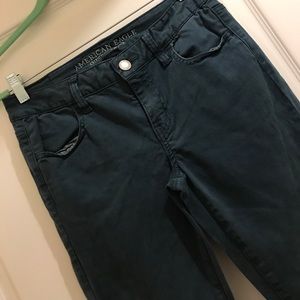 American eagle Blueish/green jeggings