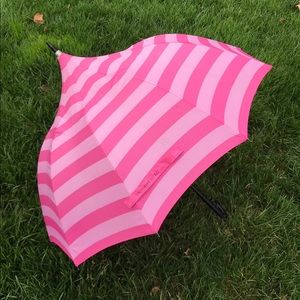 Victoria’s Secret Signature Pink Stripe Umbrella