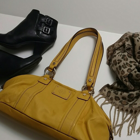 Dana Buchman Handbags - Flash SALE!!! Mustard Yellow Satchel Bag Purse