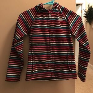 Girls youth size small 7/8 north face sweatshirt