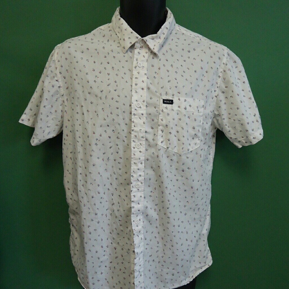 RVCA button up shirt