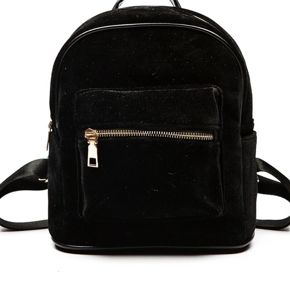 Handbags - Velvet mini book bag