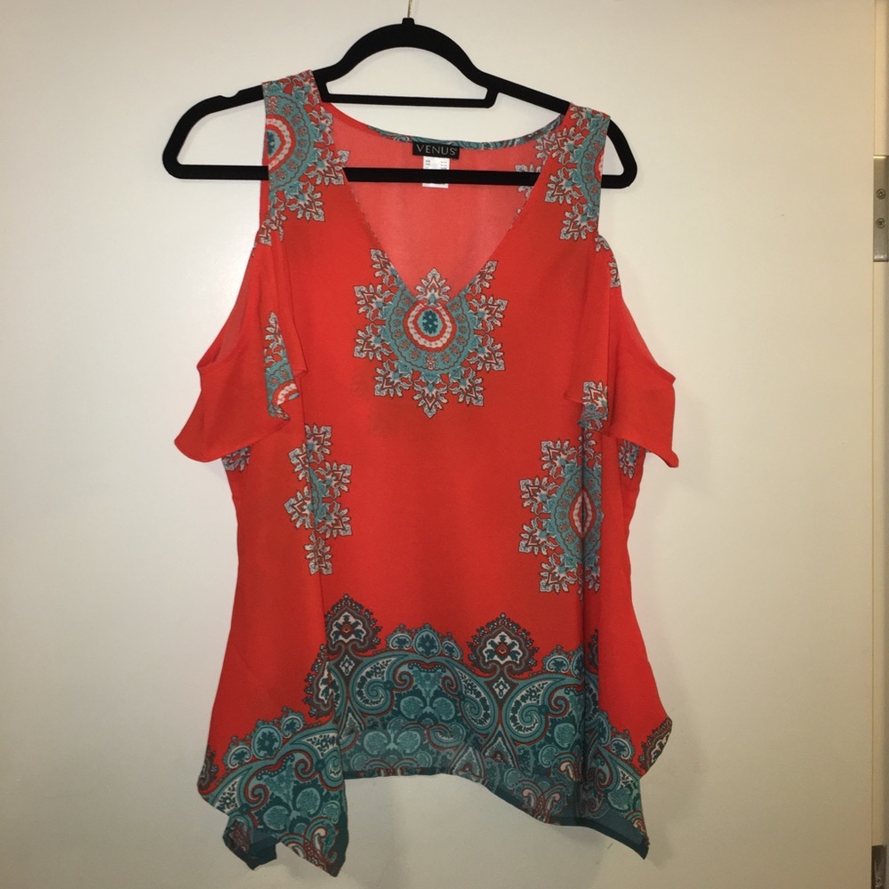 Open Shoulder Blouse