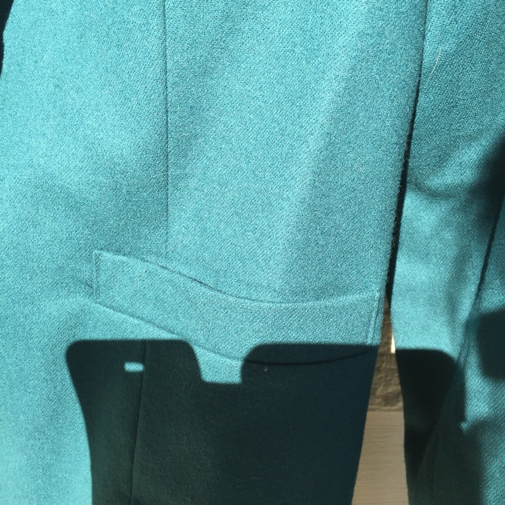 Pendleton 100% Wool Teal Button Jacket/New/?P10? - image 2