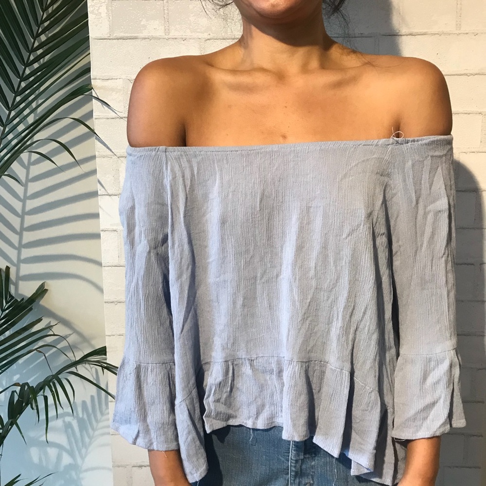 Blue blouse