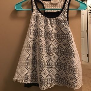 Girls size 8 fancy tank top