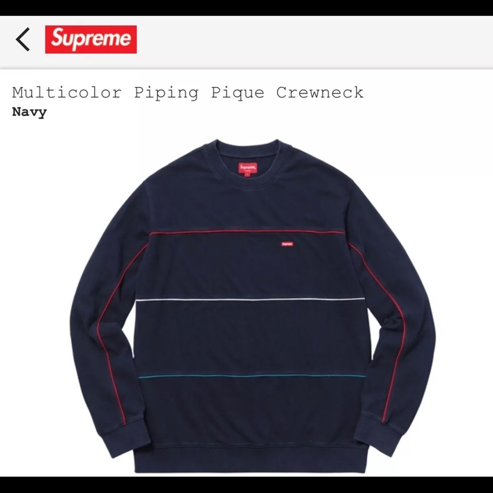 Supreme Sweater Size L